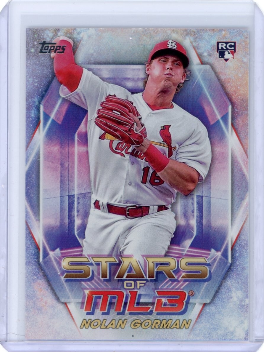 2023 Topps Nolan Gorman Rookie RC Stars of the MLB - St Louis