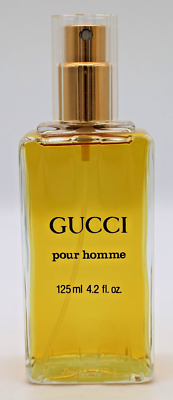 Vintage GUCCI POUR HOMME 125ml / 4.2 oz EDT ORIGINAL FORMULA