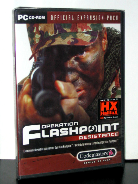 OPERATION FLASHPOINT RESISTANCE EXP GIOCO NUOVO PC-DVD ROM ED ITA