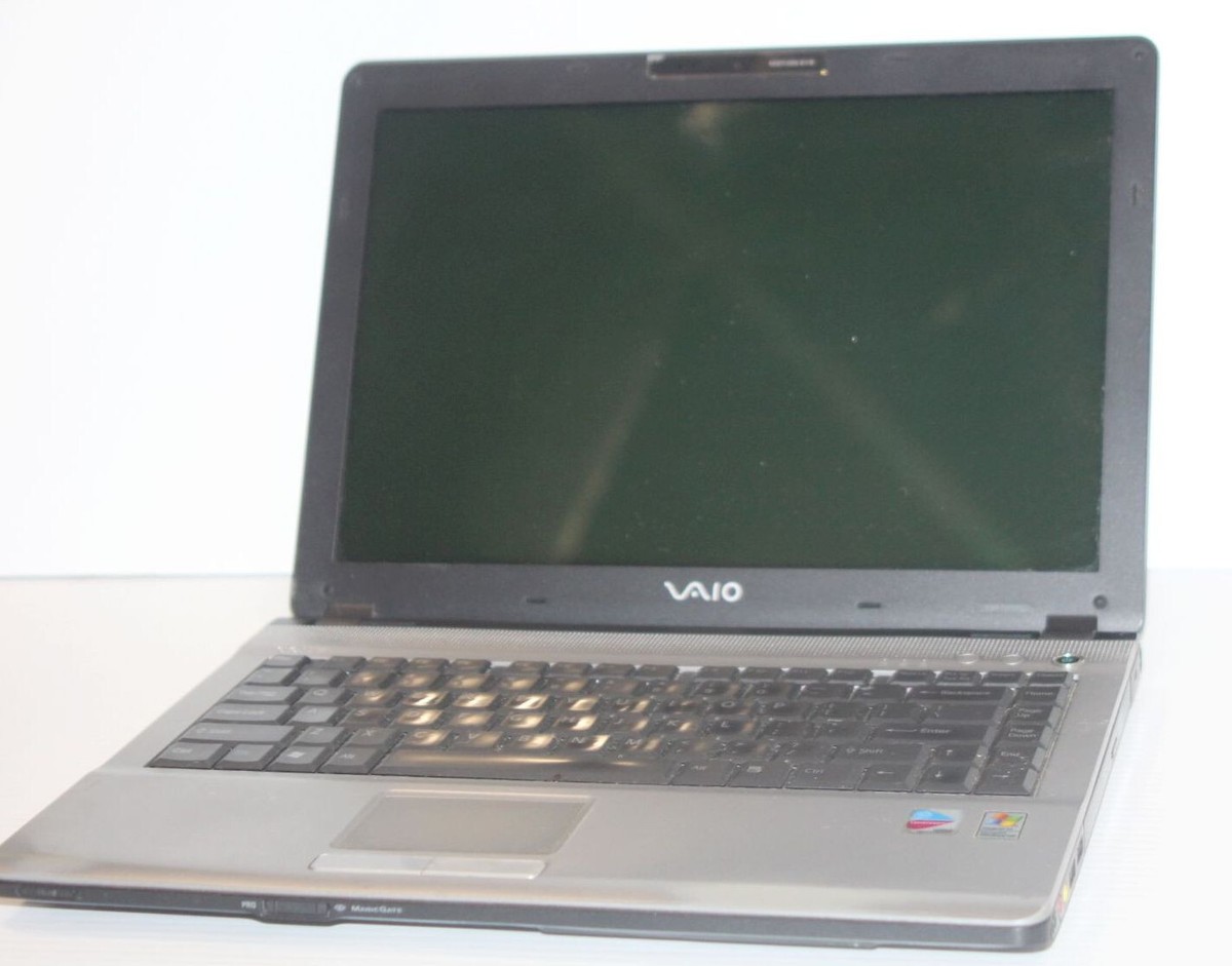 Vintage Sony Vaio VGN-FJ170P Windows XP Era 1.73ghz, 100GB 512mb