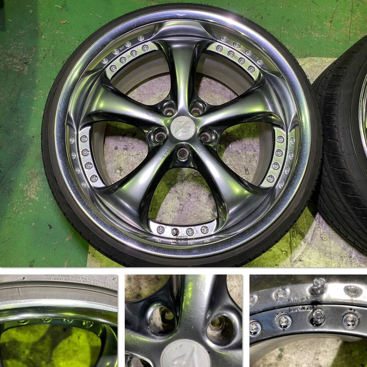 1/64 EGwheels Work VSKF 風 ホイール ミニカー 1/64 EGwheels Work