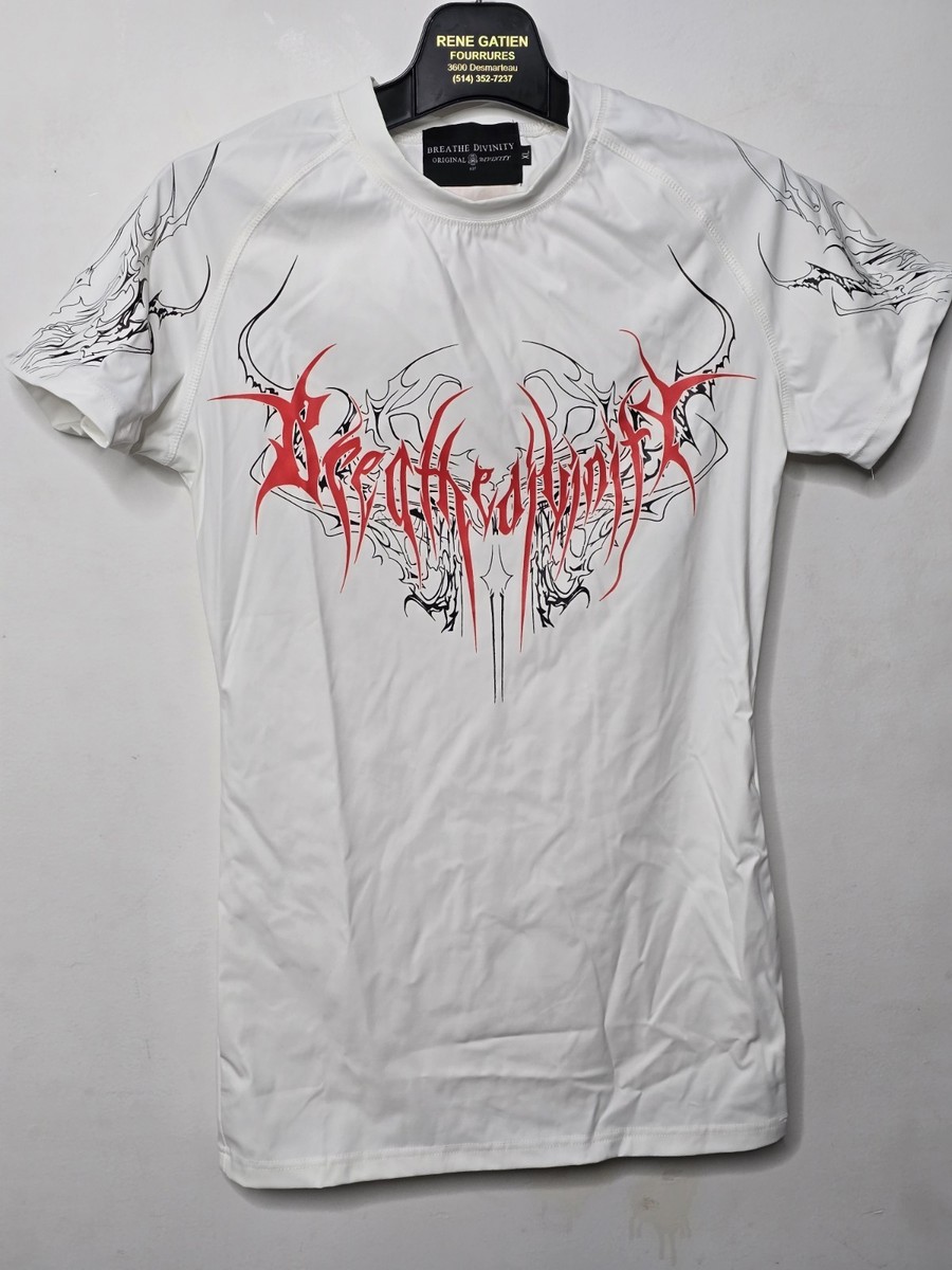 Breathe Divinity Compression Shirt White | eBay