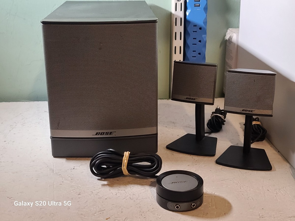 Bose Companion 3 Series II Multimedia Computer Speaker System