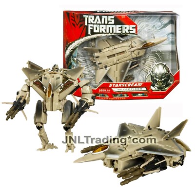 Year 2006 Transformers Movie Voyager 7 Inch Figure - STARSCREAM F