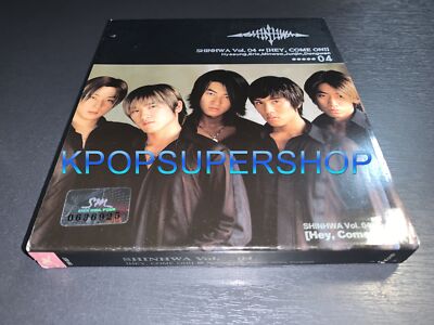 Shinhwa 4th Album Hey, Come On! Autographed Signed CD Booklet