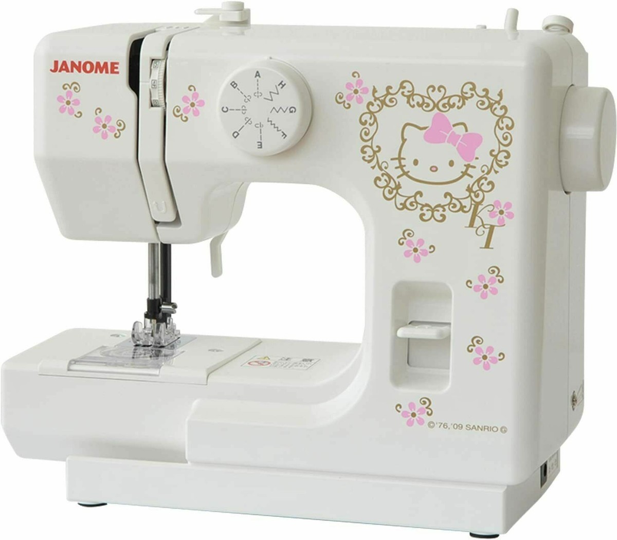KT-35 JANOME Sanrio Hello Kitty electric sewing machines compact w