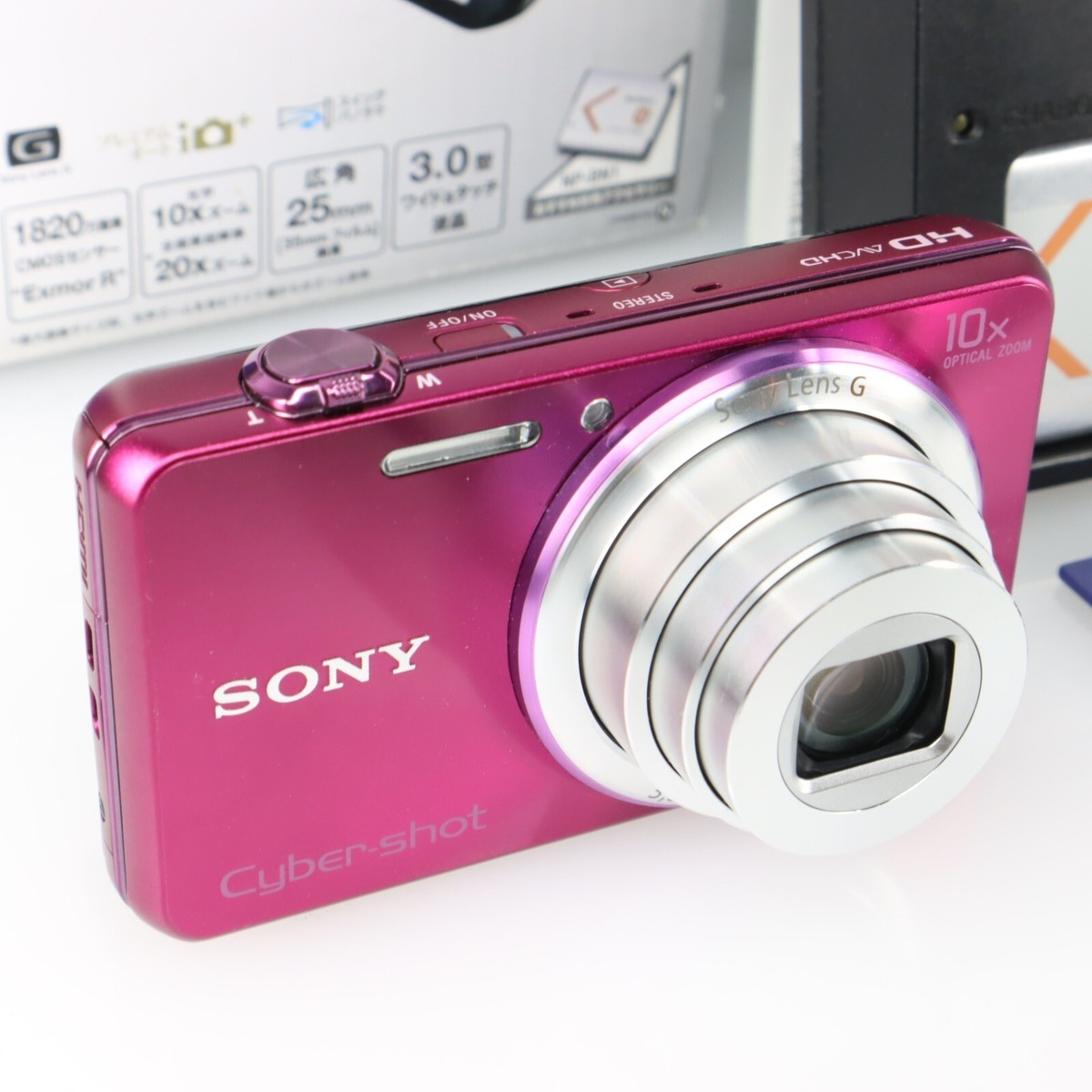 Mint] SONY Cyber-shot DSC- WX170 Pink Digital Camera 18.2MP 10x