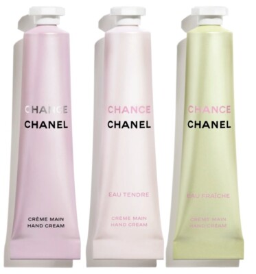3x20 ml. Chanel Chance Hand Cream Set Limited Edition 2024 +