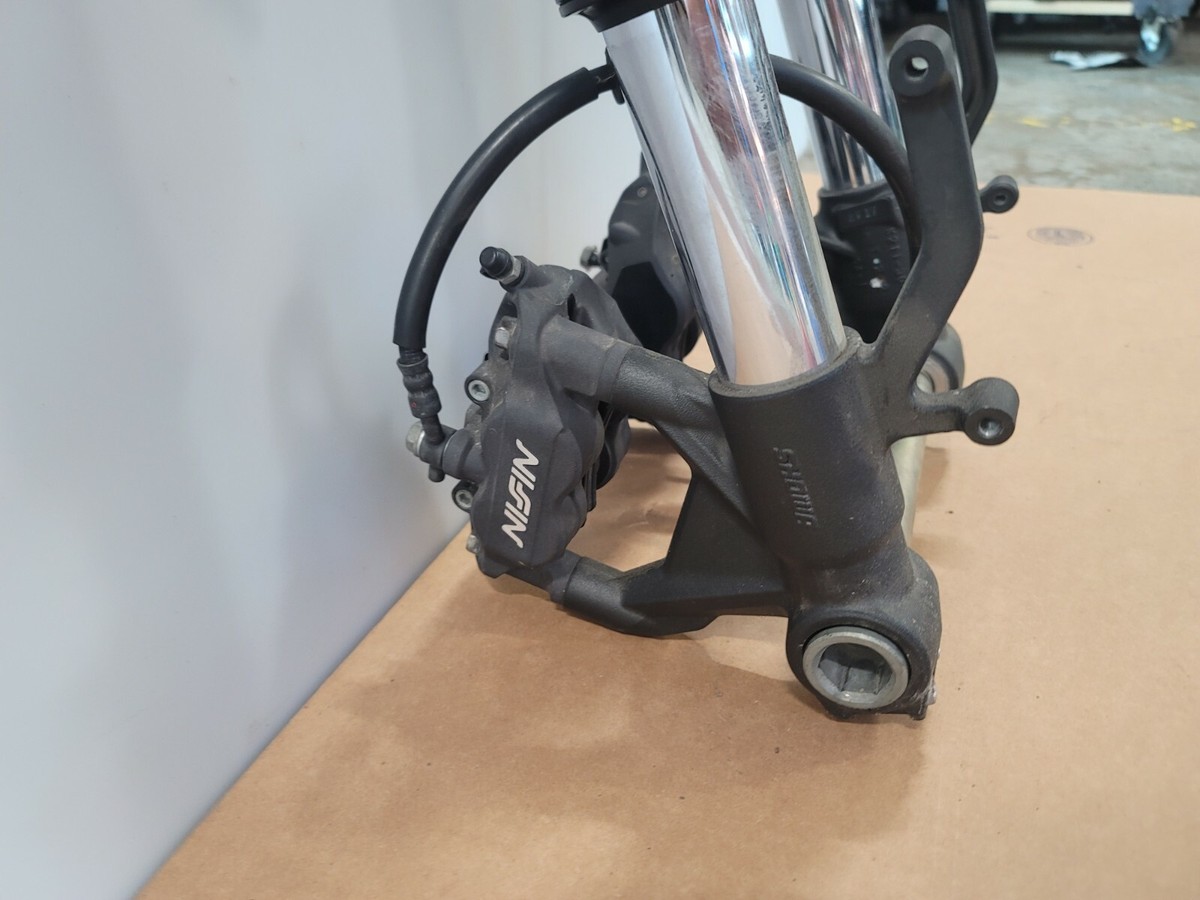 13-18 KAWASAKI NINJA ZX636 ZX6R FRONT END FORKS TUBES TREES