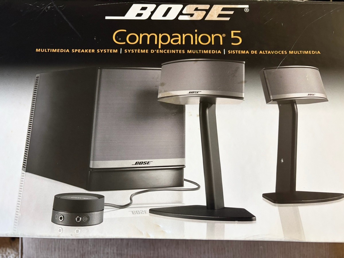 Buy Bose Companion 5 Multimedia Speaker System - Graphite/Silver