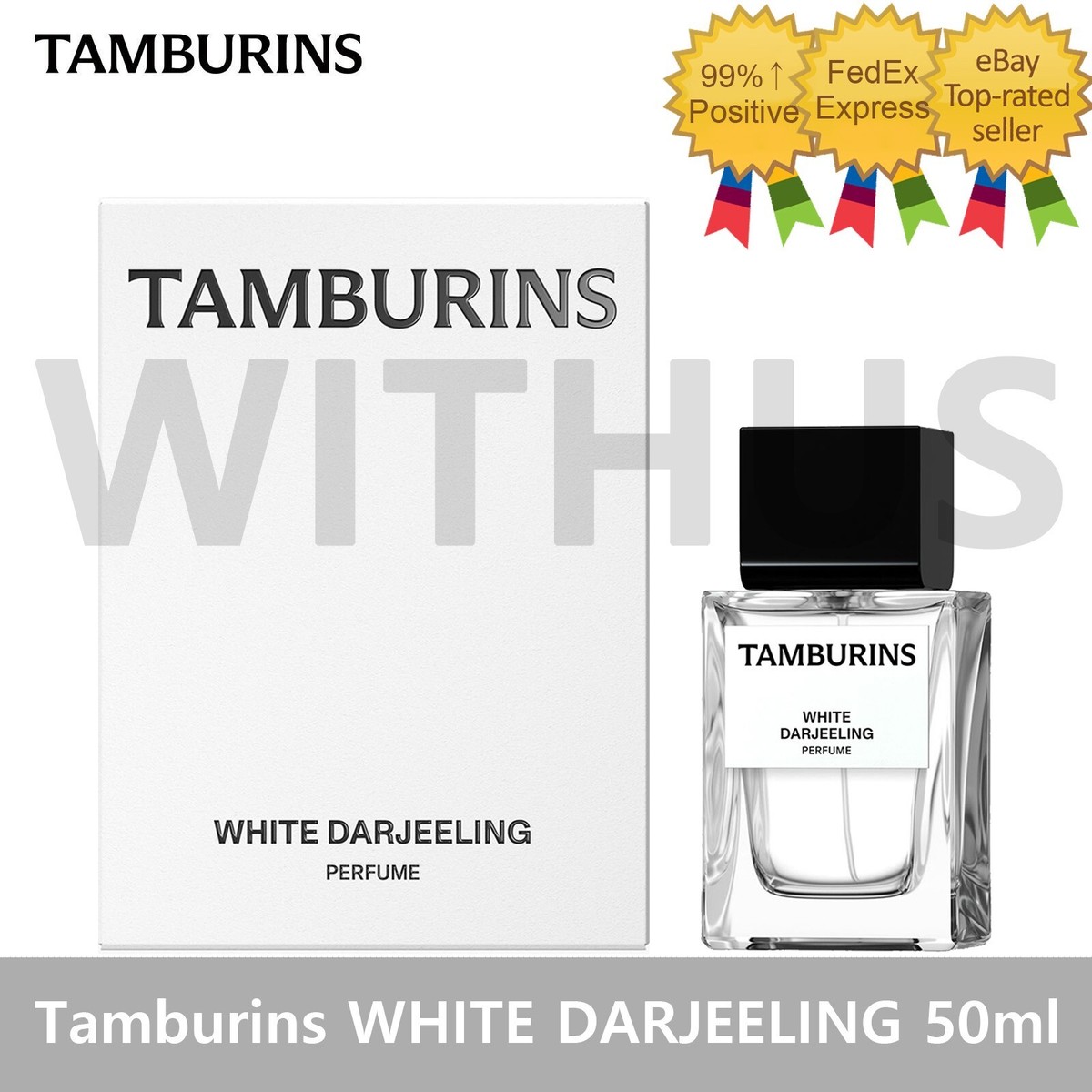 Tamburins WHITE DARJEELING Perfume 50ml / 1.69oz White Champagne