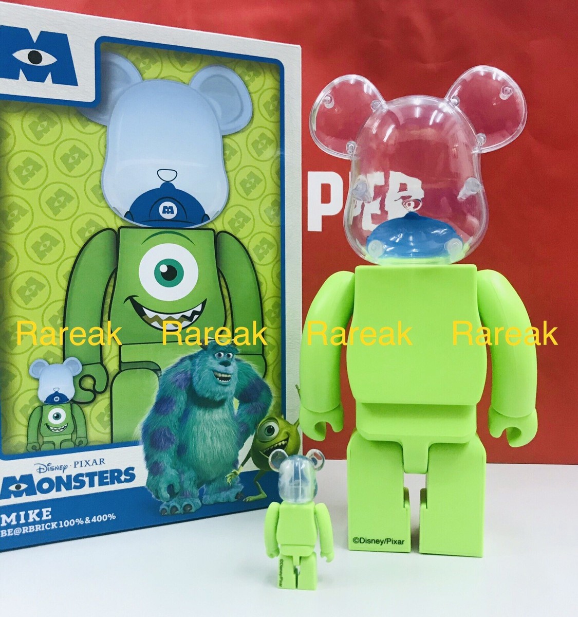 モンスターズ・インク be@rbrick 100％＆400％ サリー マイク