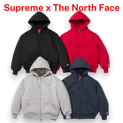 Supreme The North Face Down Filled Zip Up Hooded Sweatshirt JAPAN