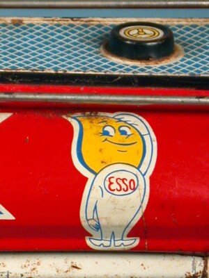1950-60s ESSO Gas Tanker Truck 18