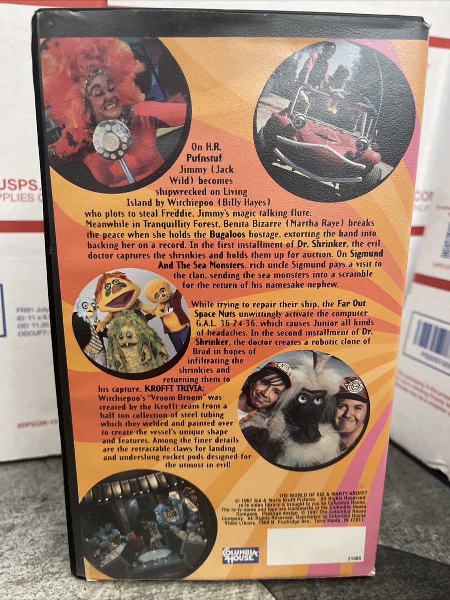 The World Of Sid & Marty Krofft The Collectors Edition VHS Tape