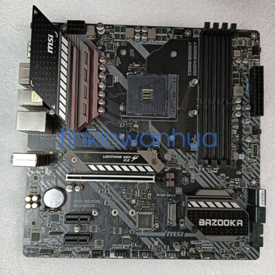 For MSI MAG B550M BAZOOKA Motherboard Socket AM4 DDR4 Display Port