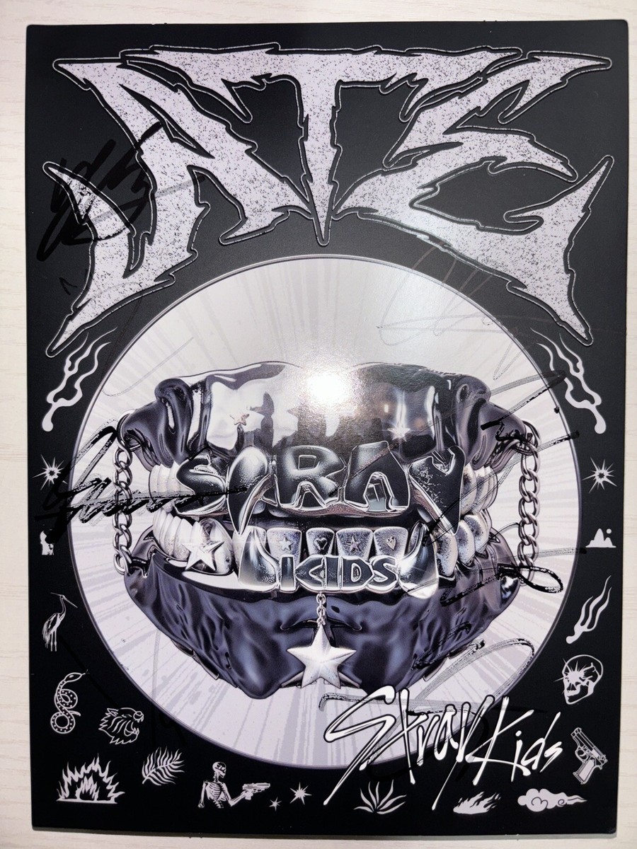 STRAY KIDS [ATE] Autographed Signed Album STRAYKIDS | eBay