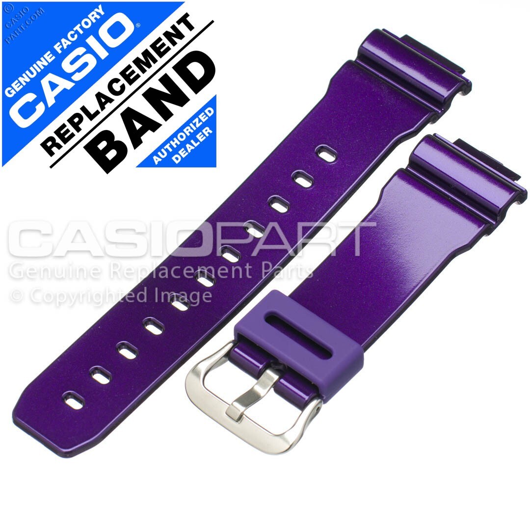 Genuine CASIO G-Shock PURPLE Watch Band DW-6900CC-6V Crazy Colors
