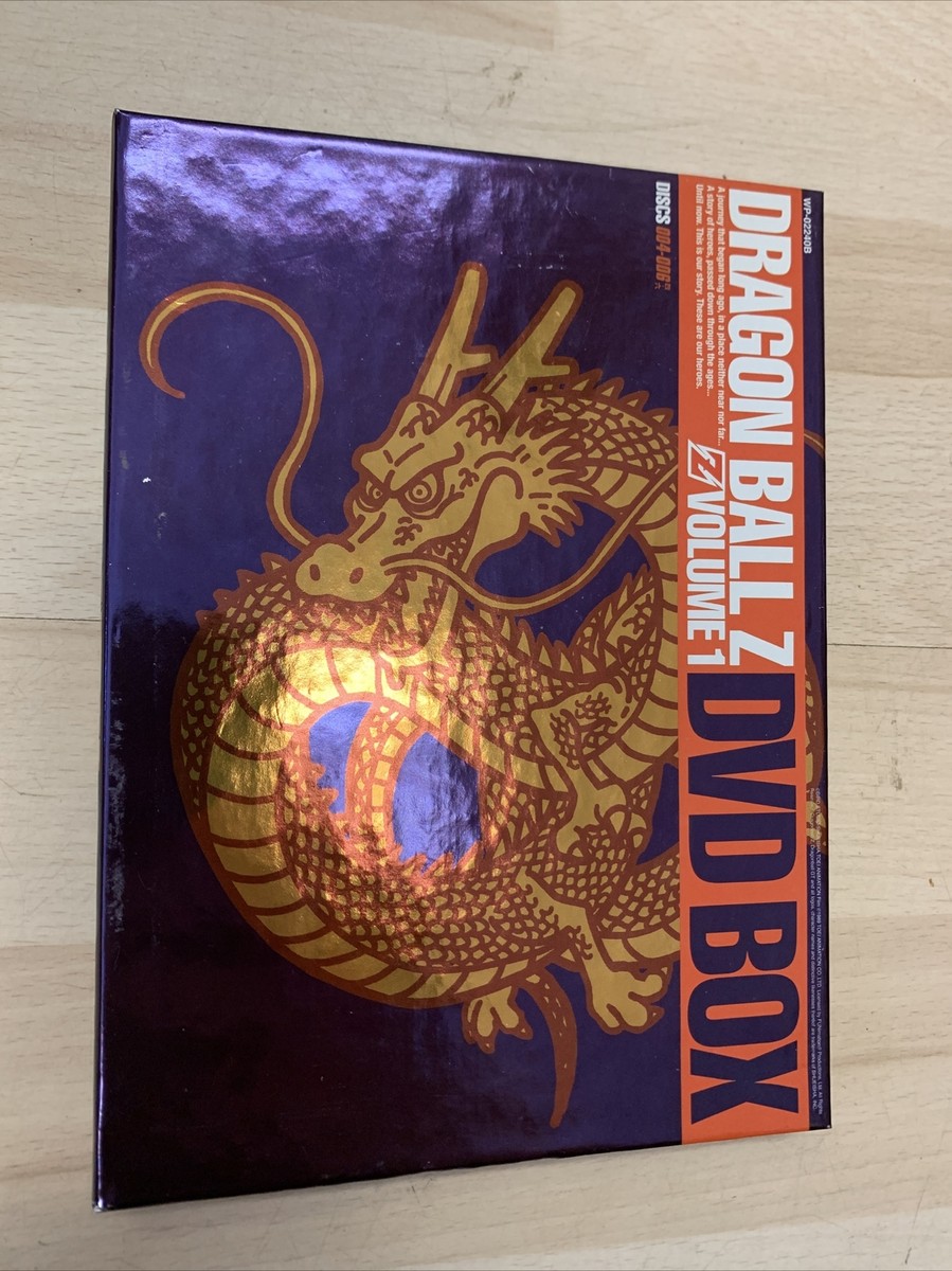 DRAGON BALL Z DBZ Dragon Box Complete Set DVD REPLACEMENT DISCS 4