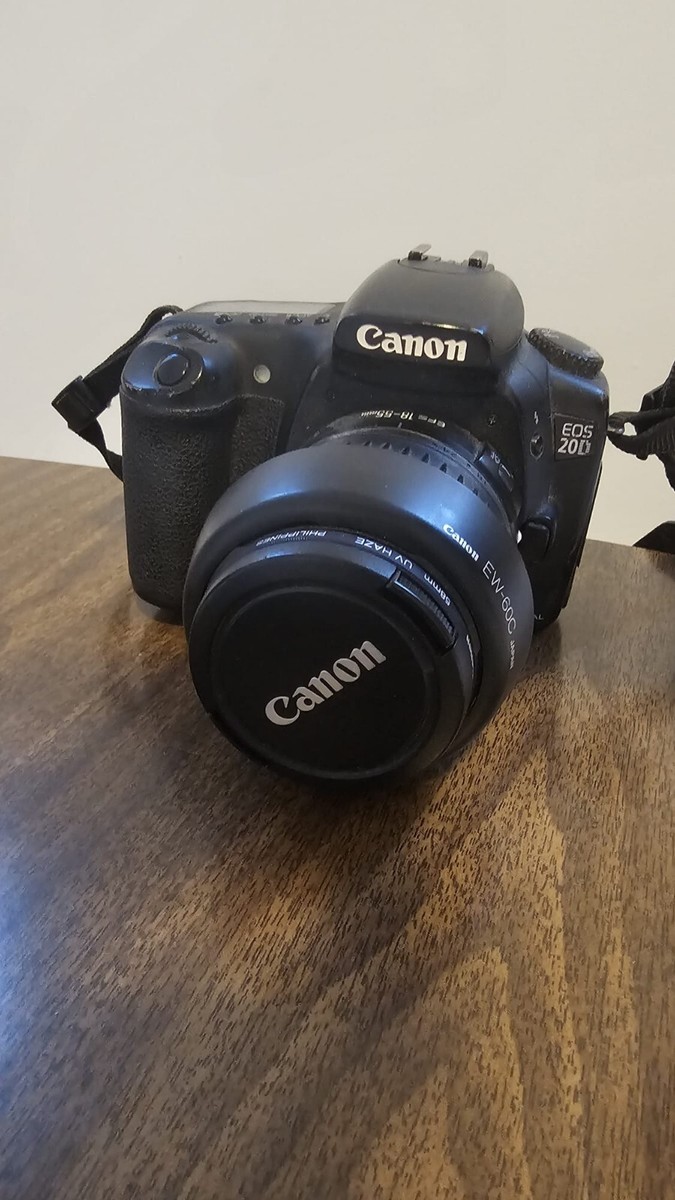Canon EOS 20D 8.2MP Digital SLR Camera DS126061 - Black (w/ EF-S