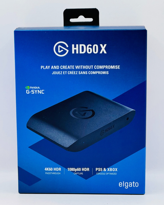 Elgato HD60 X External Capture Card - Stream and Record in 1080p60