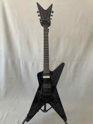 Washburn Dimebag Darrell Signature Electric Guitar Black Panel Red