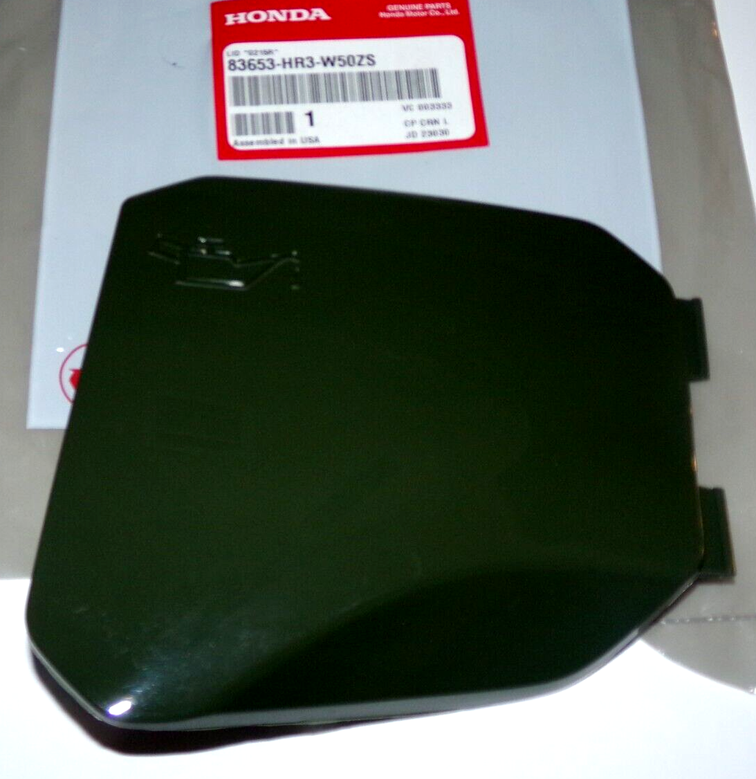 HONDA RANCHER 420 BLACK FOREST GREEN OIL CHECK ACCESS DOOR,COVER