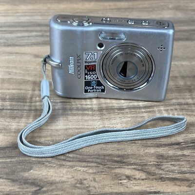 Nikon COOLPIX L12 7.1MP Digital Camera⚠️batteries Exhausted