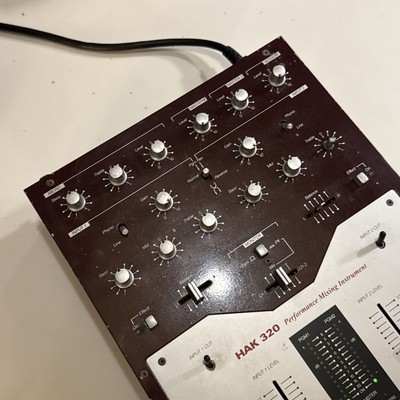 Ecler HAK 320 DJ Mixer Audio audiophile record player turntable