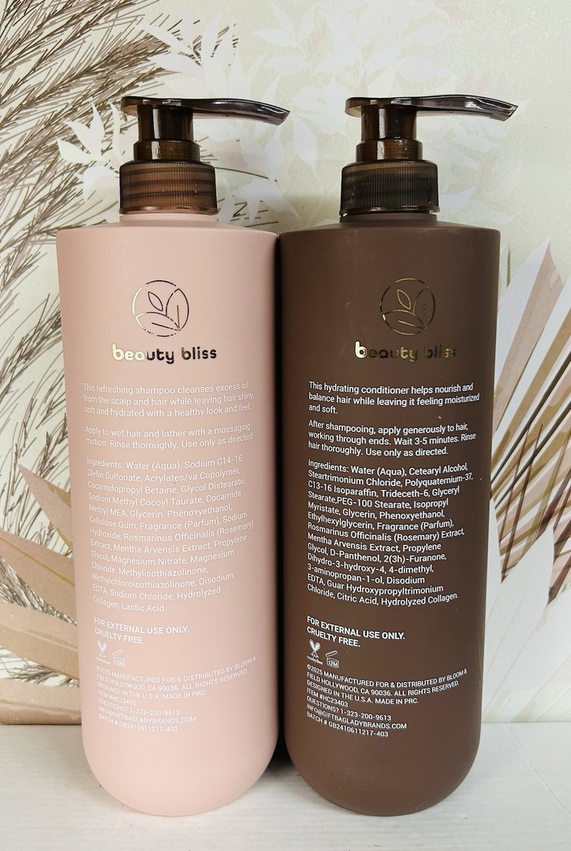 Beauty Bliss Scalp Cate Shampoo & Conditioner with Rosemary Mint