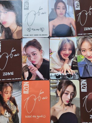 TWICE JIHYO PHOTOCARD The 1st Mini Album [ZONE] NOZW solo album | eBay