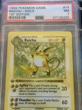 Raichu [1st Edition] #14 Prices | Pokemon Base Set | Pokemon Cards