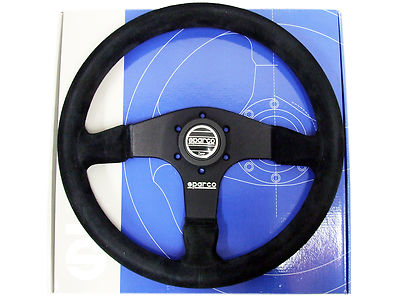 Sparco Steering Wheel - R375 (350mm/36mm Dish/Suede) | eBay