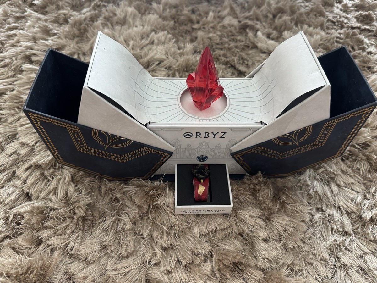Tomorrowland Belgium 2025 Treasure Case - With Bracelet | eBay