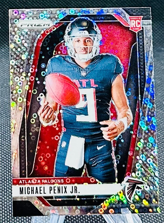 Michael Penix Jr. 2024 Prizm #31 Rookie Variation - No Huddle