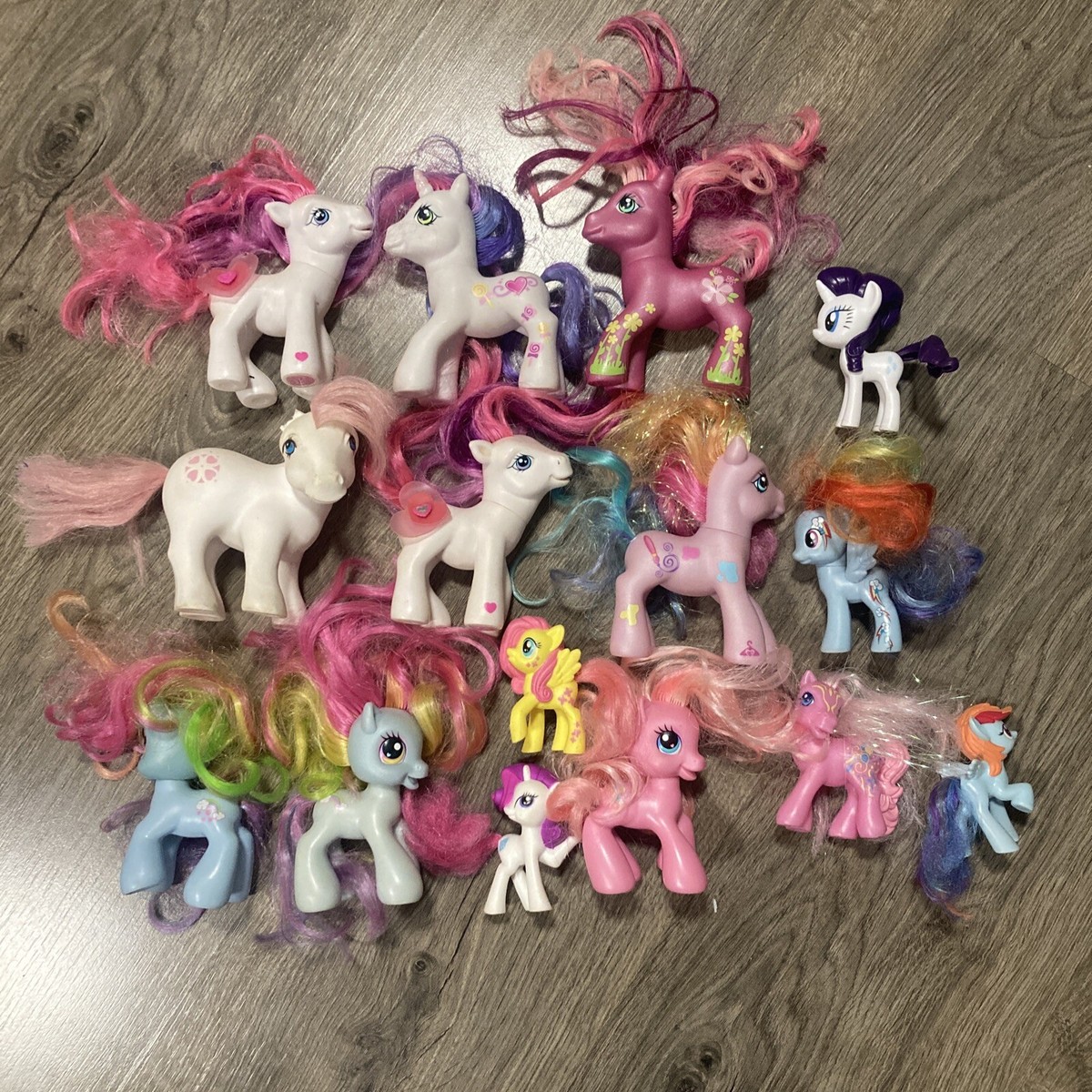 15 My Little Pony G1 G4 Misc Rainbow Dash Pinkie Pie Fluttershy