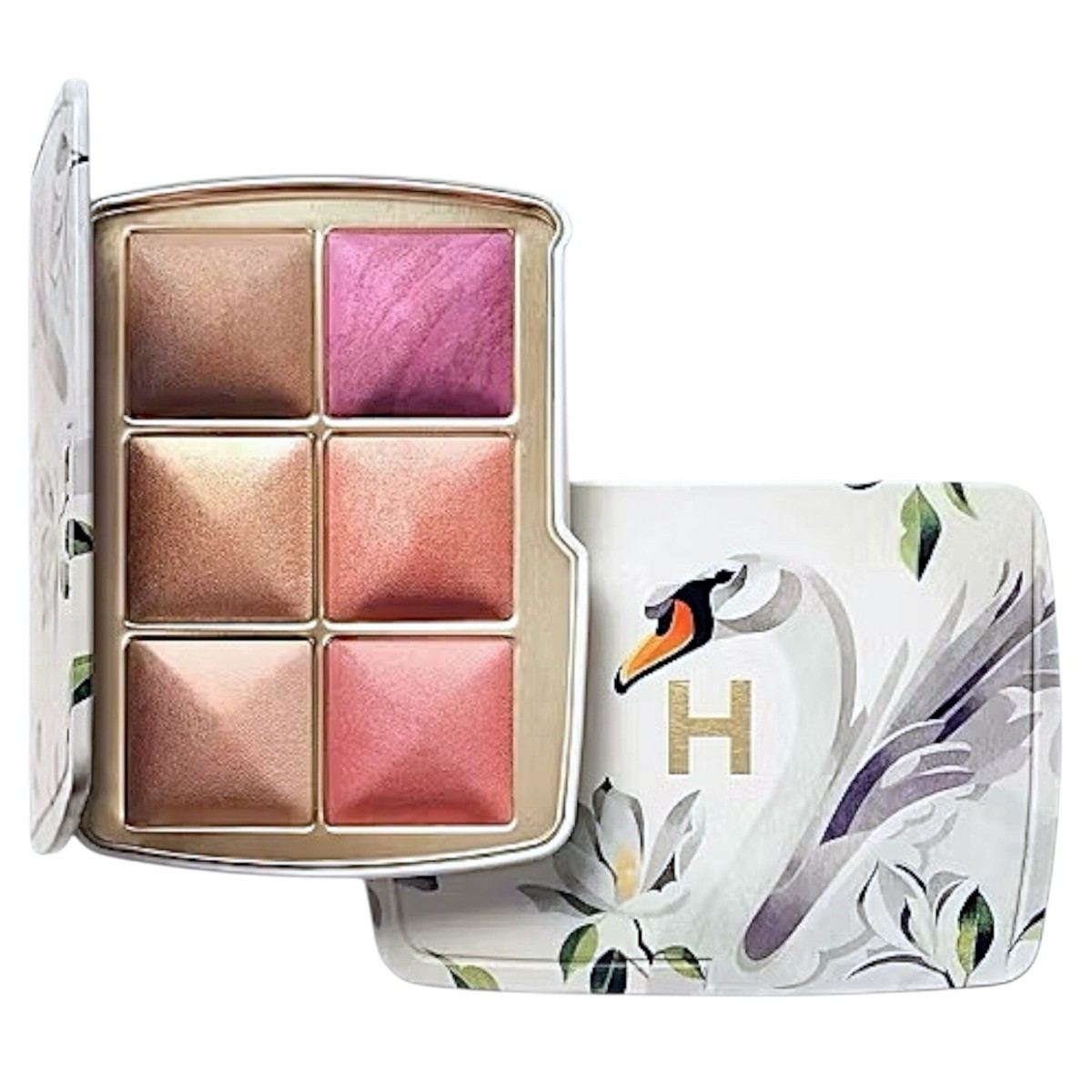 Hourglass Ambient Lighting Edit Unlocked 2025 Swan Palette 6x1.4g