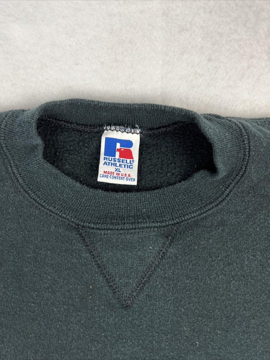 Vintage Mens XL Russell Athletic Made In USA Crew Neck Sweatshirt