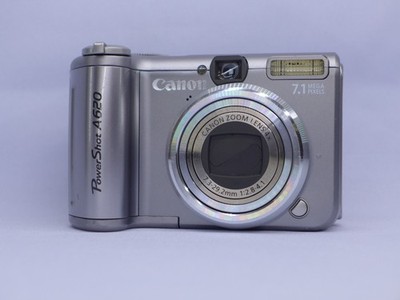 Canon PowerShot A620 7.1MP / CCD Digital Camera Silver | eBay
