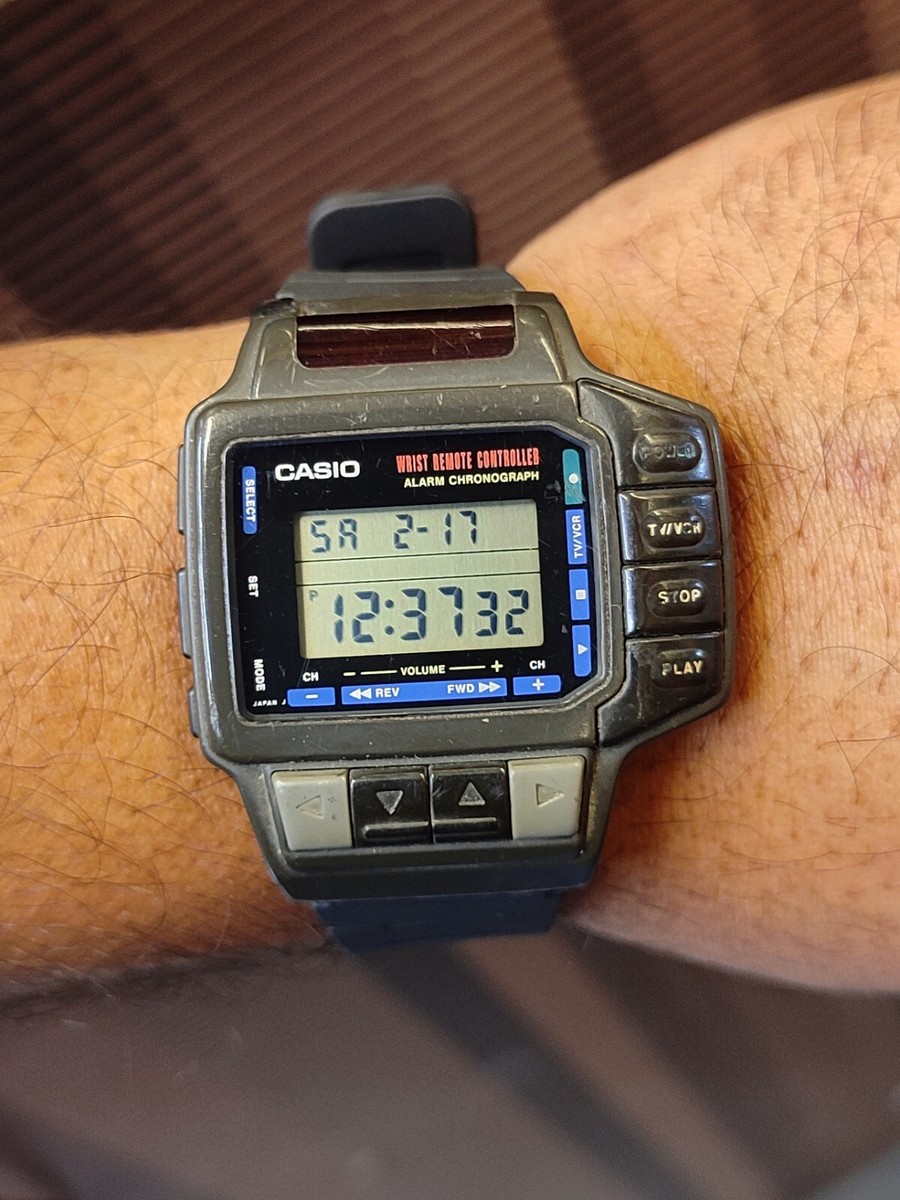 CASIO WRIST REMOTE CONTROLLER DIGITAL QUARTZ CMD-10 JAPAN MEN'S