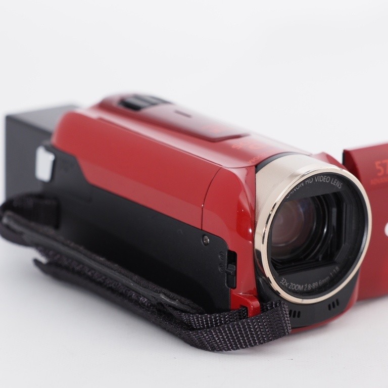 Canon Digital Video Camera iVIS HF R52 Red IVISHFR52RD 32x zoom