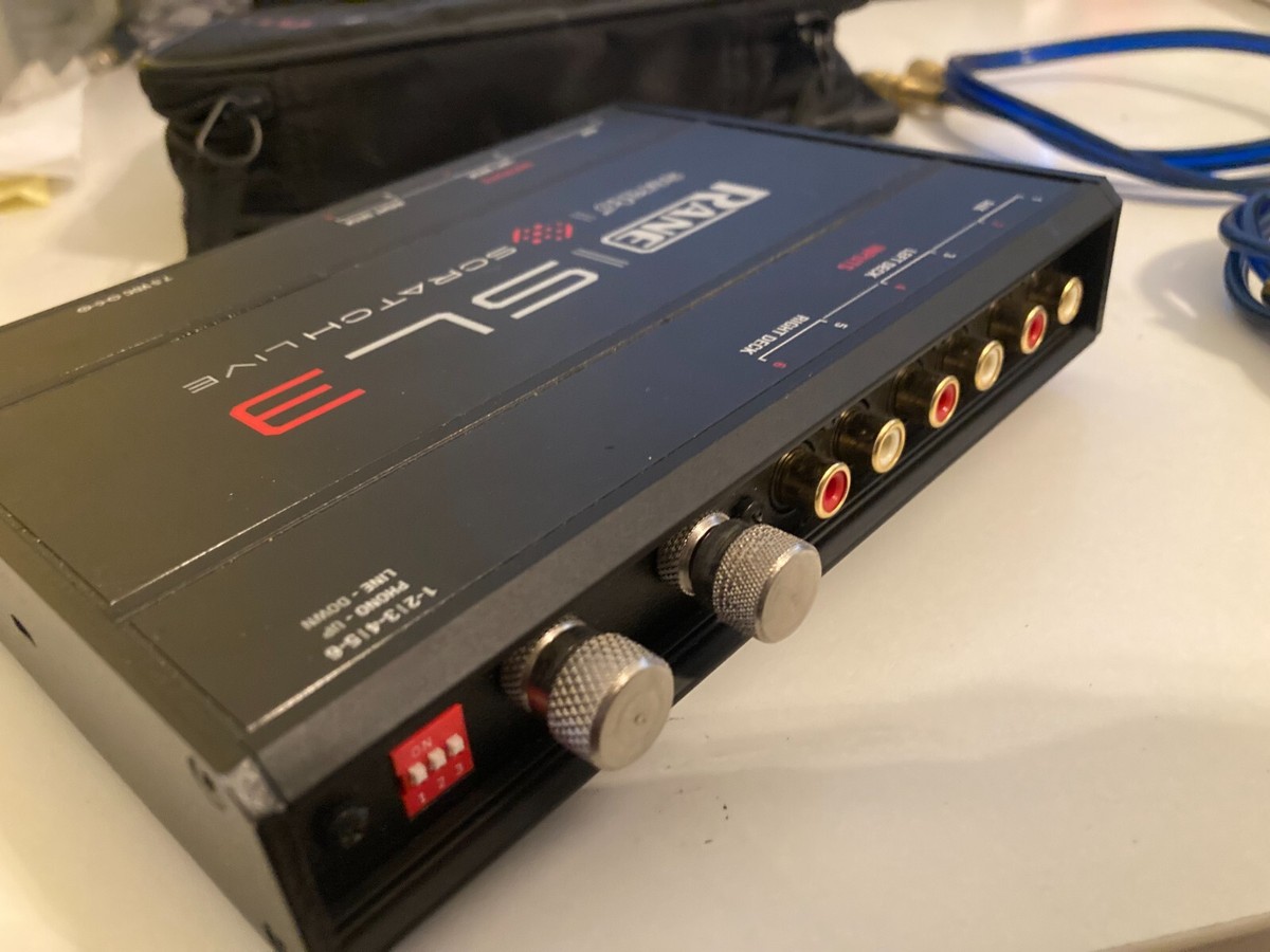 Used Rane SL3 Scratch Live Serato DJ interface DVS | eBay