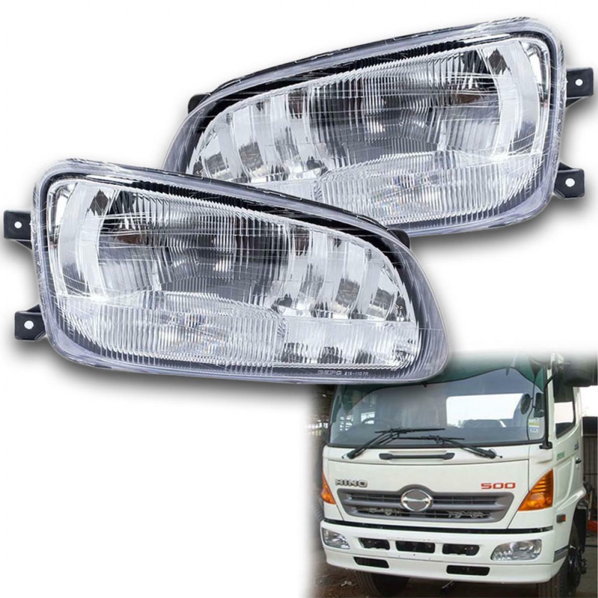 Fit 2003-17 Hino FC FD FM 500 Series Ranger Mega Truck Head Light