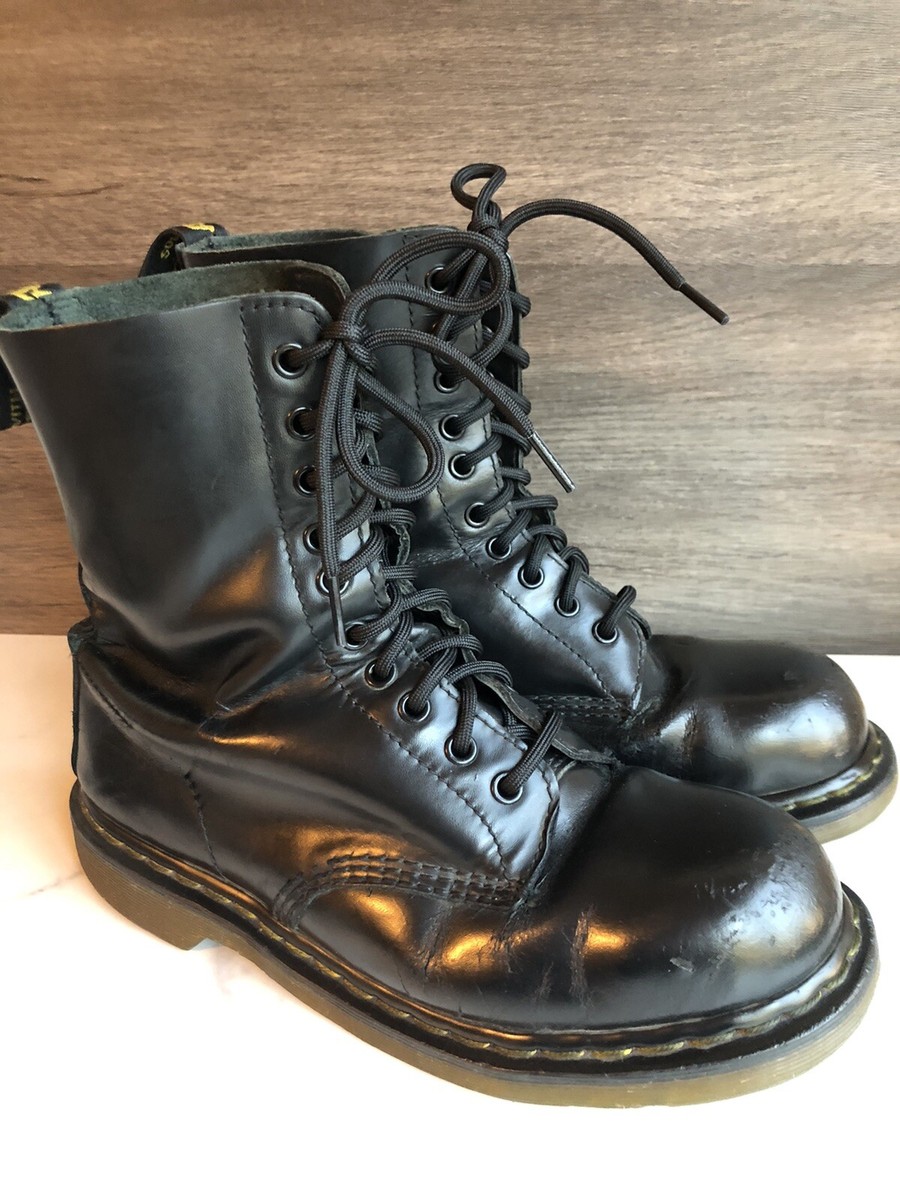 Dr. Martens Steel Toe US 8 Men's boots 10-eye 1919 airwair crust