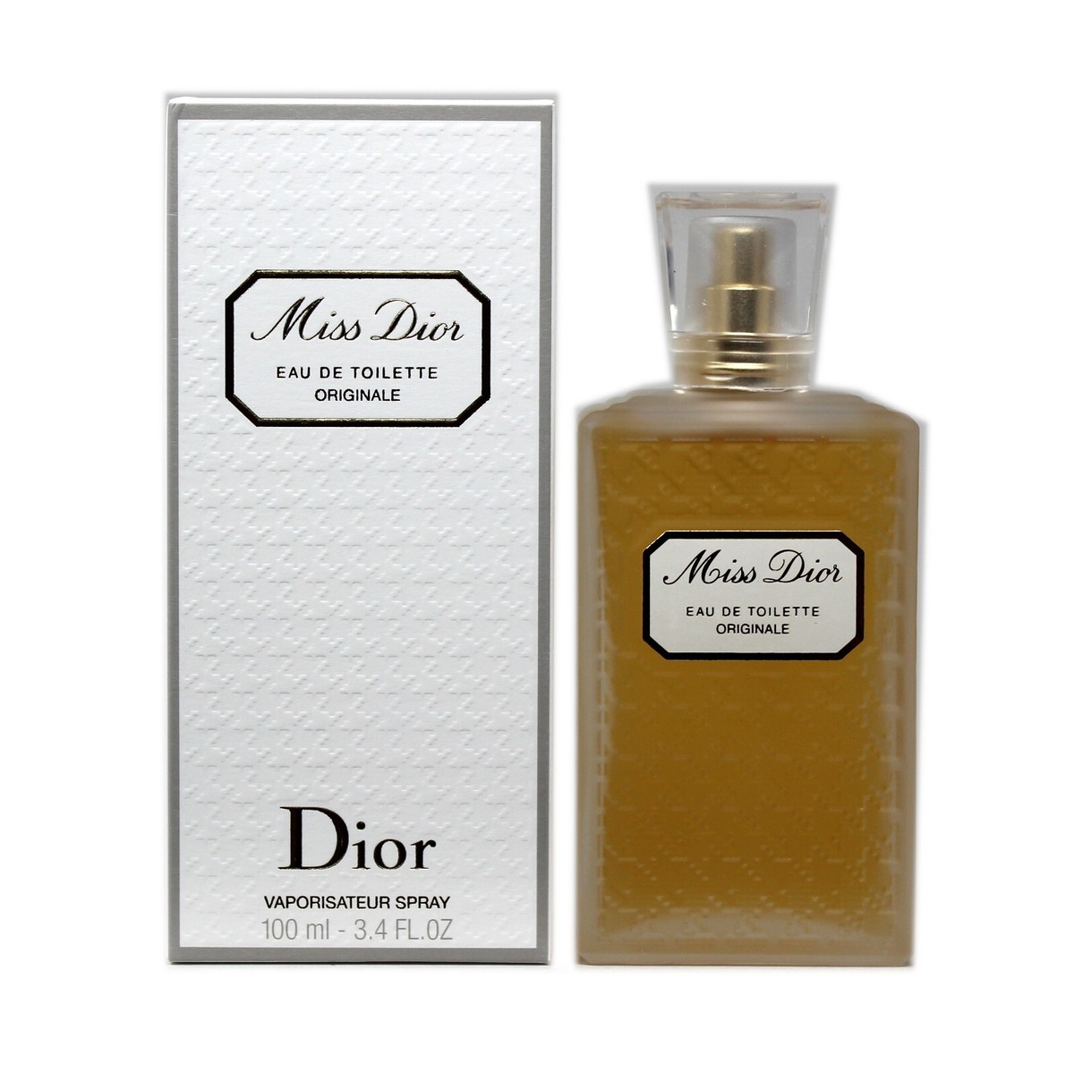 DIOR MISS DIOR EAU DE TOILETTE ORIGINALE NATURAL SPRAY 100 ML/3.4