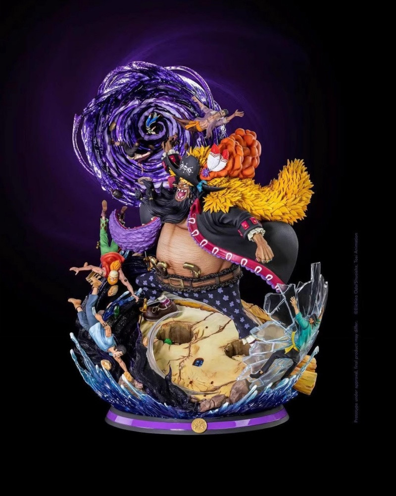 TSUME HQS Blackbeard One Piece Limited Statue Figure 1/7 Model