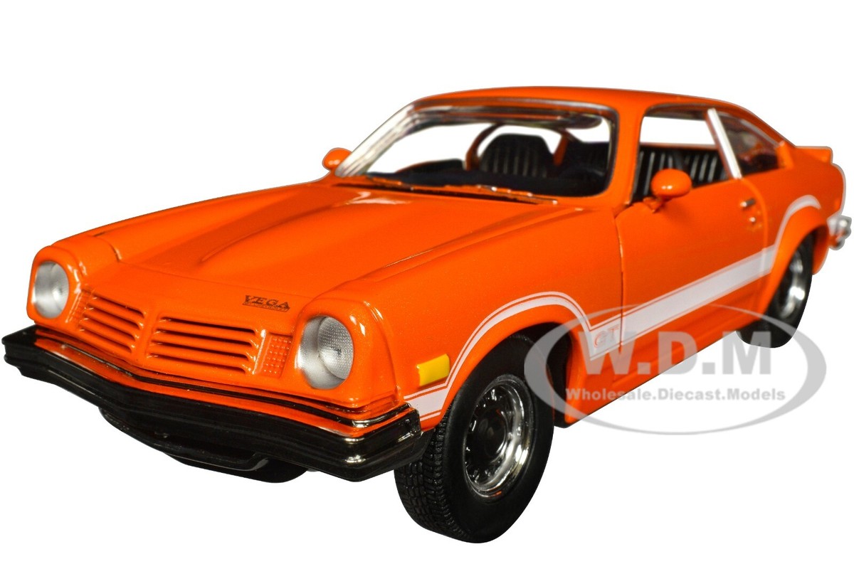 1974 CHEVROLET VEGA GT ORANGE FORGOTTEN CLASSICS 1/24 DIECAST BY