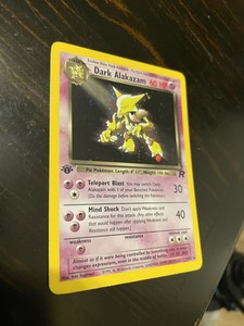 1st Edition Dark Alakazam | eBay