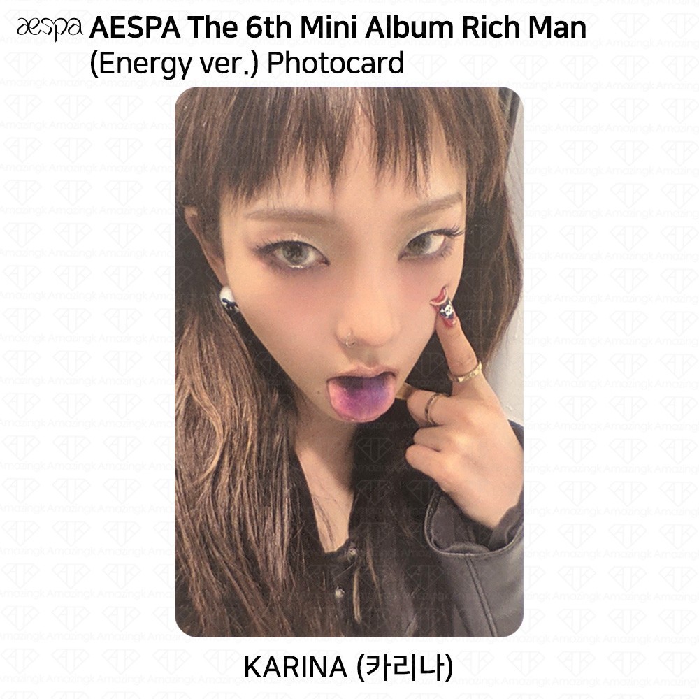 AESPA The 6th Mini Album Rich Man Energy Burst ver. Official