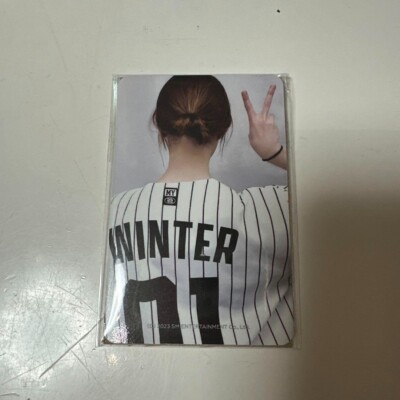 aespa Winter Better Things MD BASEBALL Uniform Official Trading